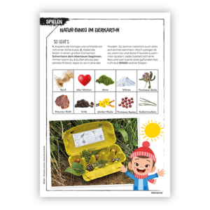Naturbingo-Winter PDF zum Ausdrucken