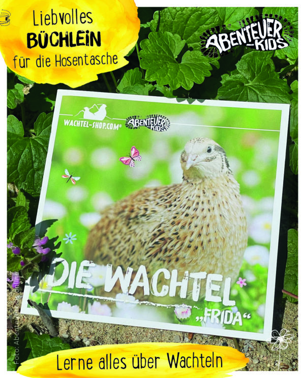 Wachtelbuch mit Wissen für die Hosentasche