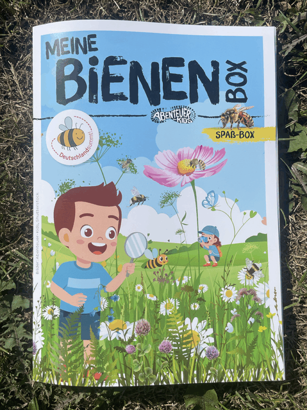 Wissen- und Bastelbuch aus der Bienenbox von den Abenteuer-Kids