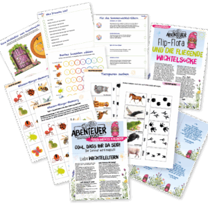 Inhalt Sommer-Wichtel-Kalender von den Abenteuer-Kids.