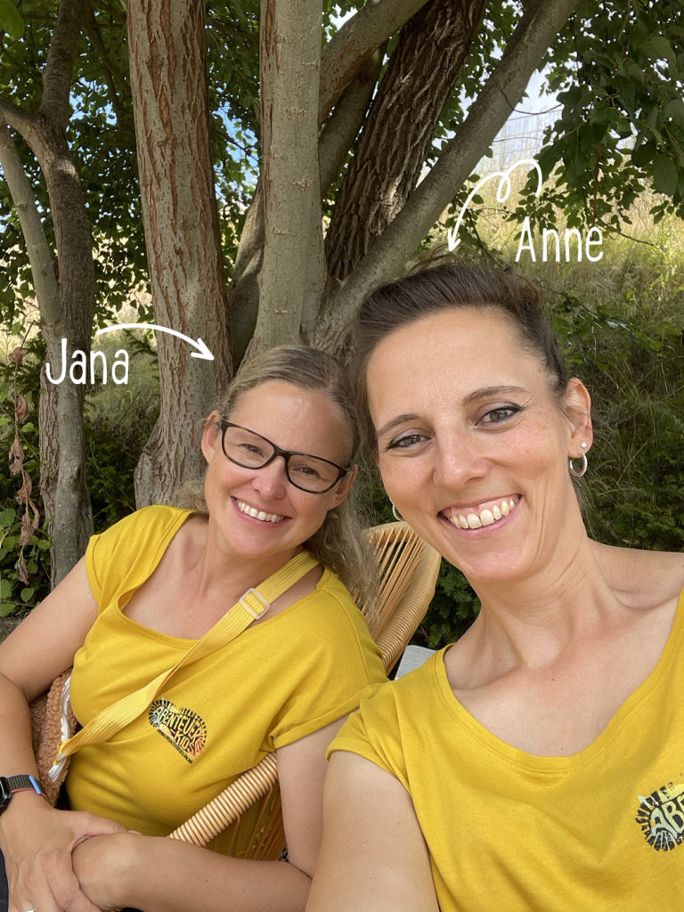 Anne und Jana von den Abenteuer-Kids